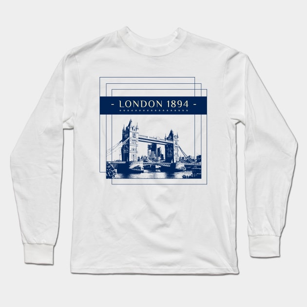 London 1894 Long Sleeve T-Shirt by DiscoverNow